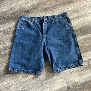Men's Blue Denim Shorts